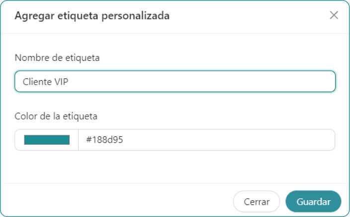 etiquetas personalizadas para los clientes en whatsapp con etivi + crm